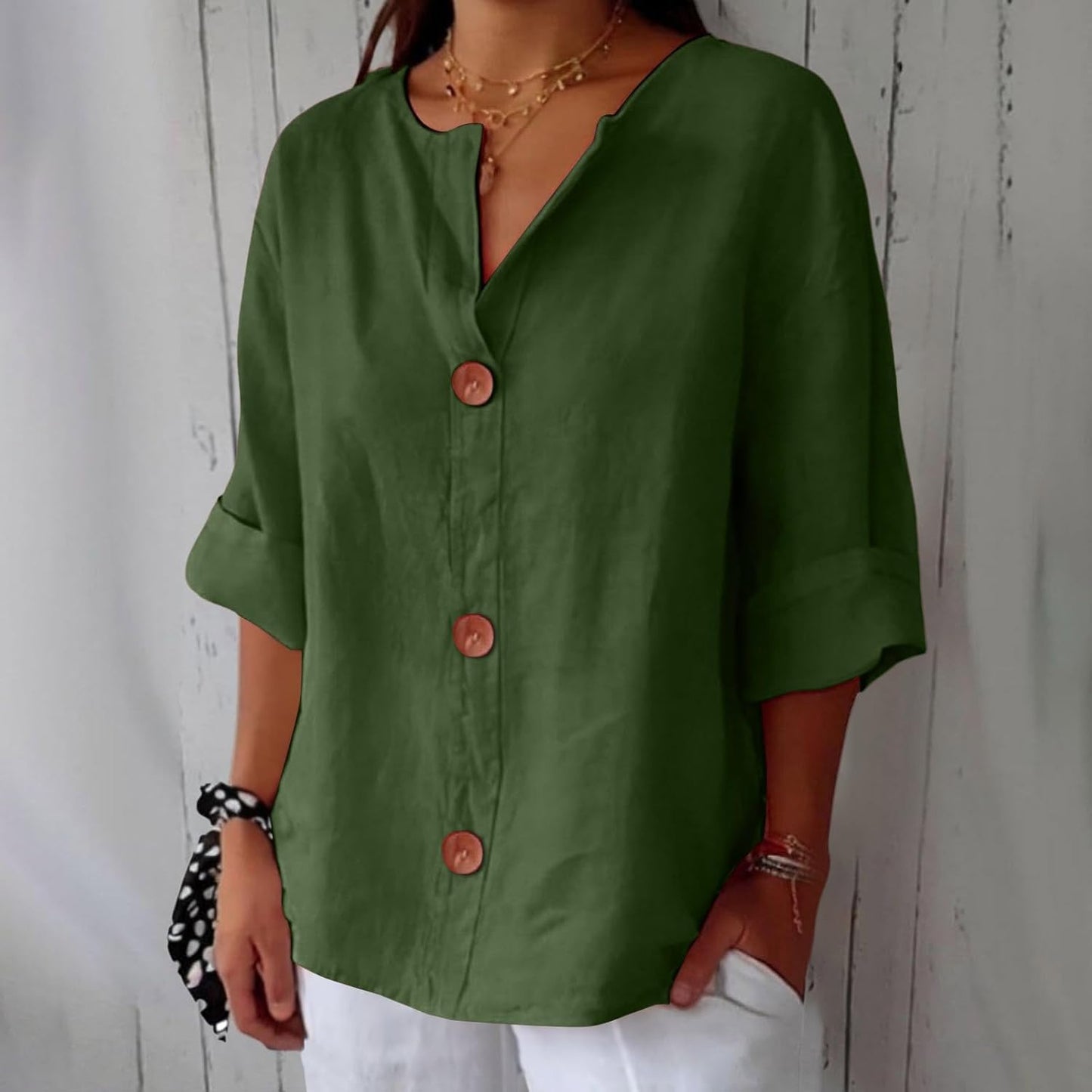 Julia™ | Loose-fitting Elegant Blouse