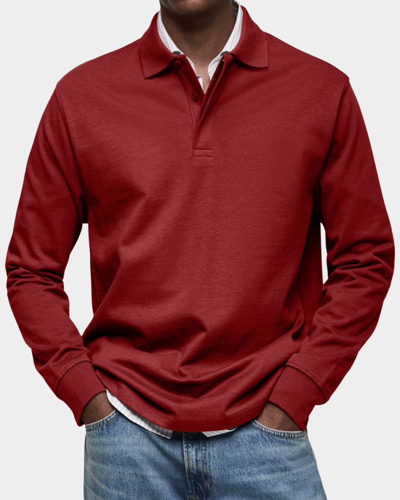 P&C Newcastle | Comfortable Spring Polo with Long Sleeves