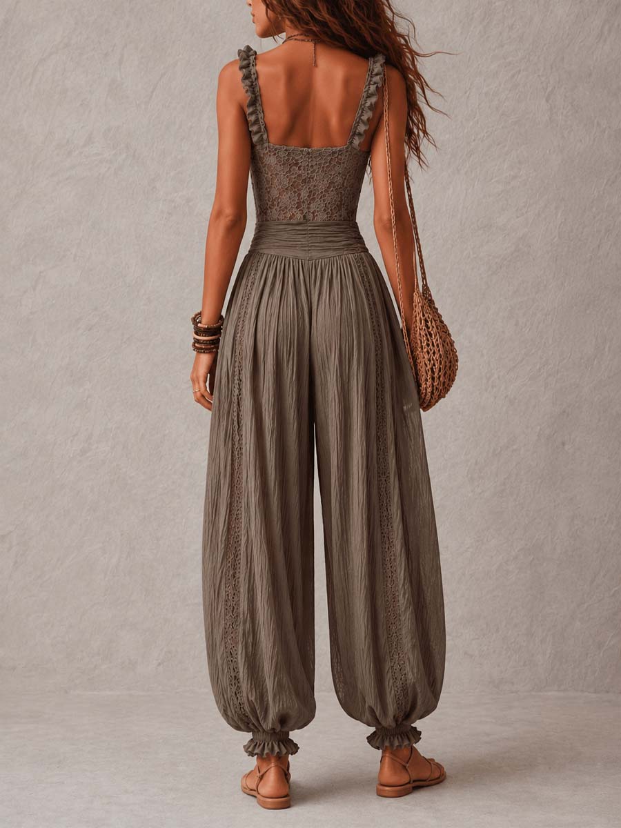 Sofia | Soft Refined Lace Jumpsuit
