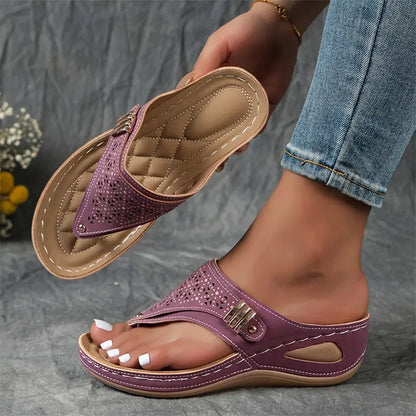 Elinor – Wedge Toe Sandals for Women