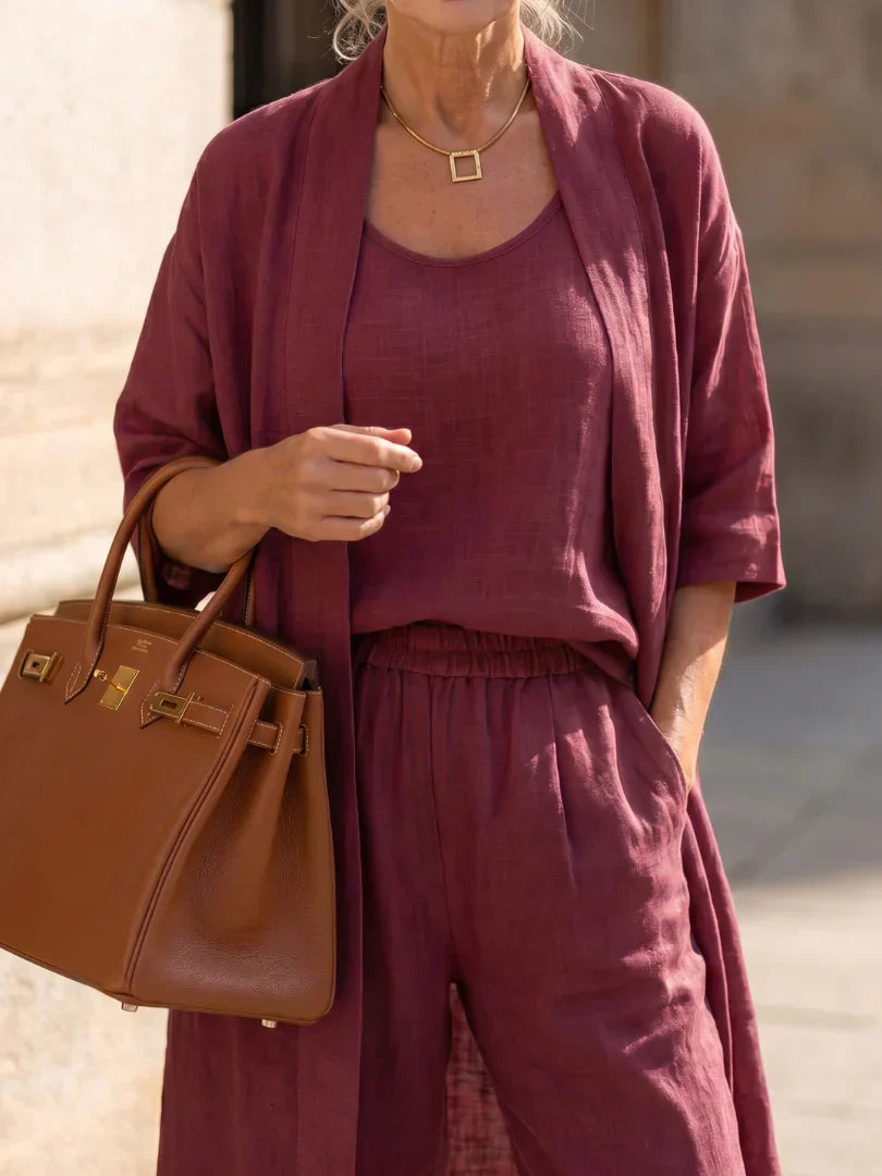 Runa - Lightweight Linen Co-Ord Set