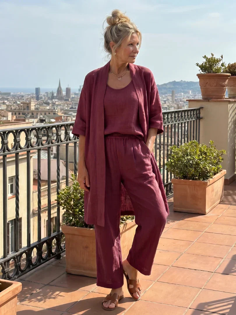 Runa - Lightweight Linen Co-Ord Set