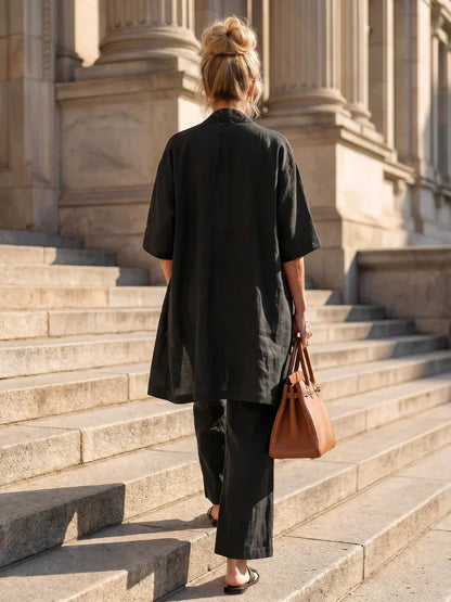 Runa - Lightweight Linen Co-Ord Set