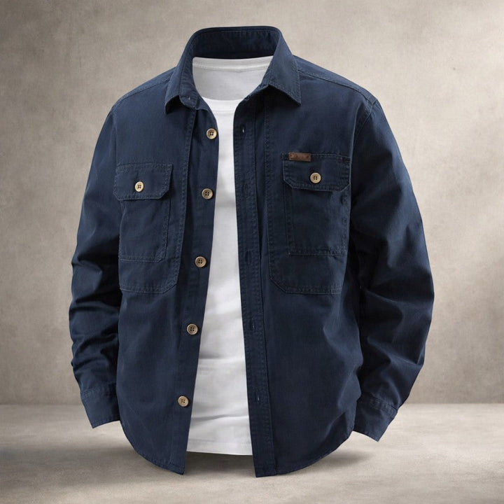 Jamie Classic Workwear Shirt Jacket