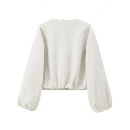Rhian - Sporty Zip-Up Pilot Jacket Coat