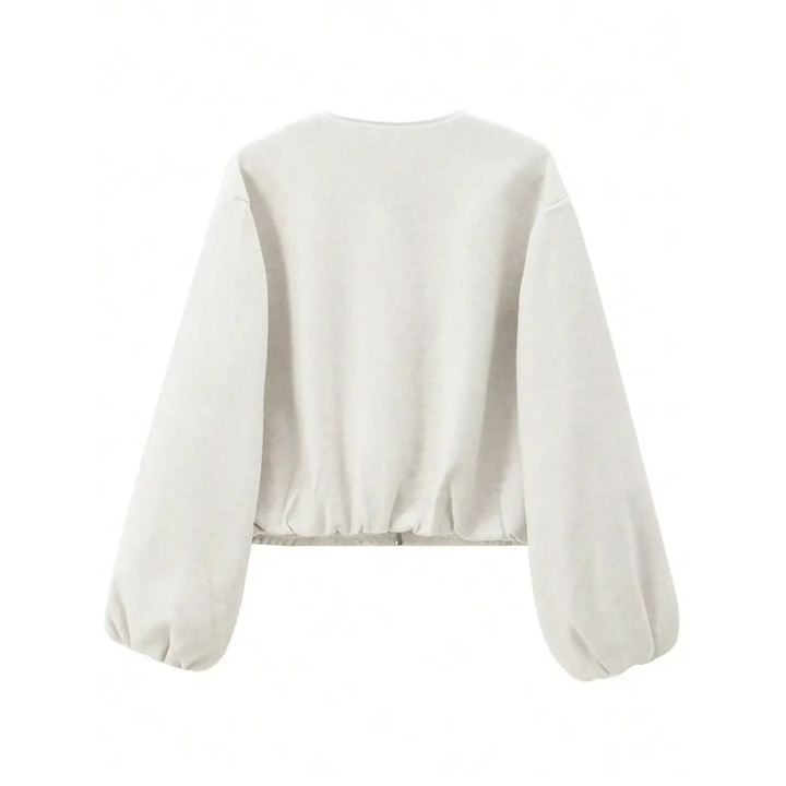 Rhian - Sporty Zip-Up Pilot Jacket Coat
