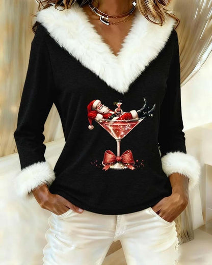 AVELINE | FESTIVE CHEER HOLIDAY TOP