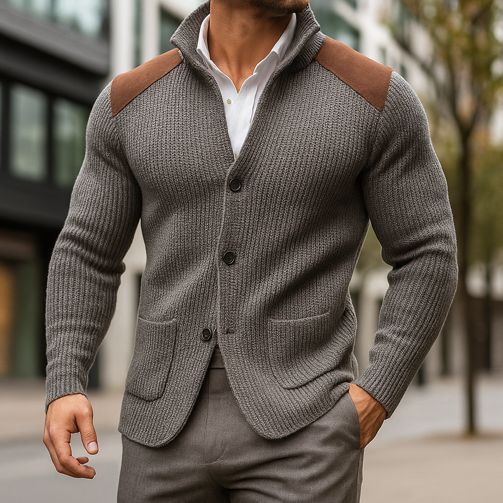 Bertram – Textured Knit Blazer