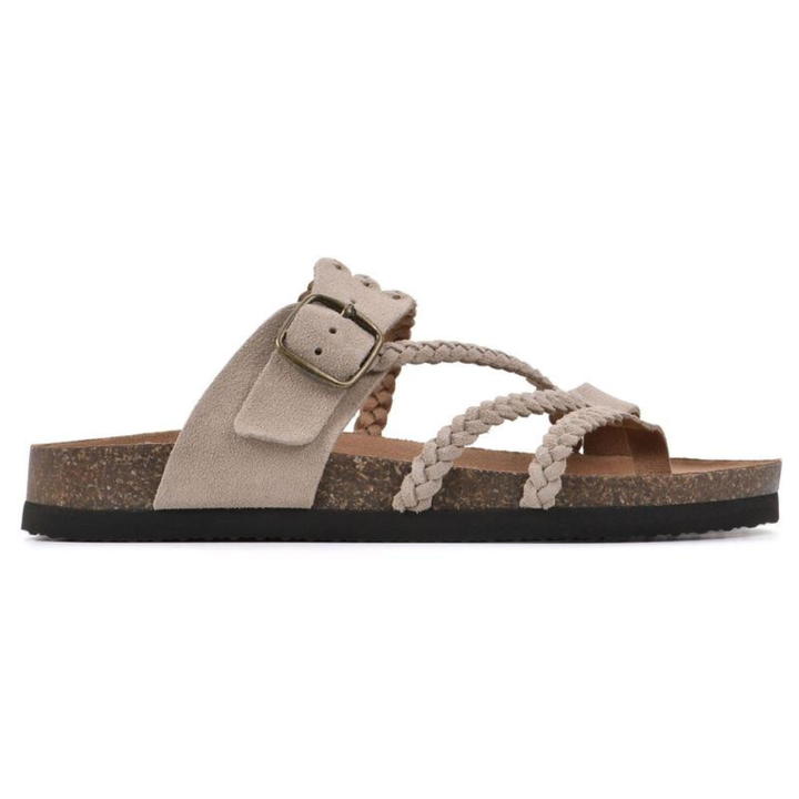 Harriet | Braided Cork Sandals