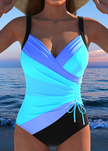Mayte | Crossover Wrap Swimsuit