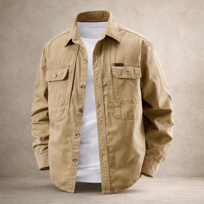 Amos - Heavyweight Cotton Overshirt