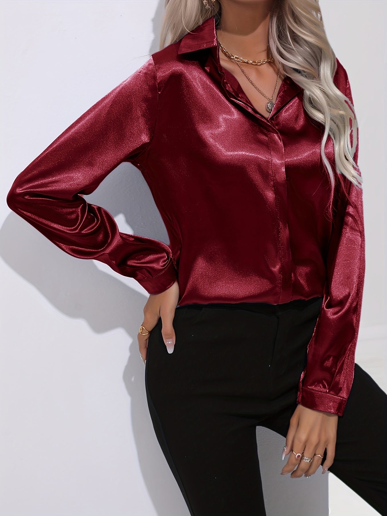 Ursula - Elegant Blouse for All Seasons for Women