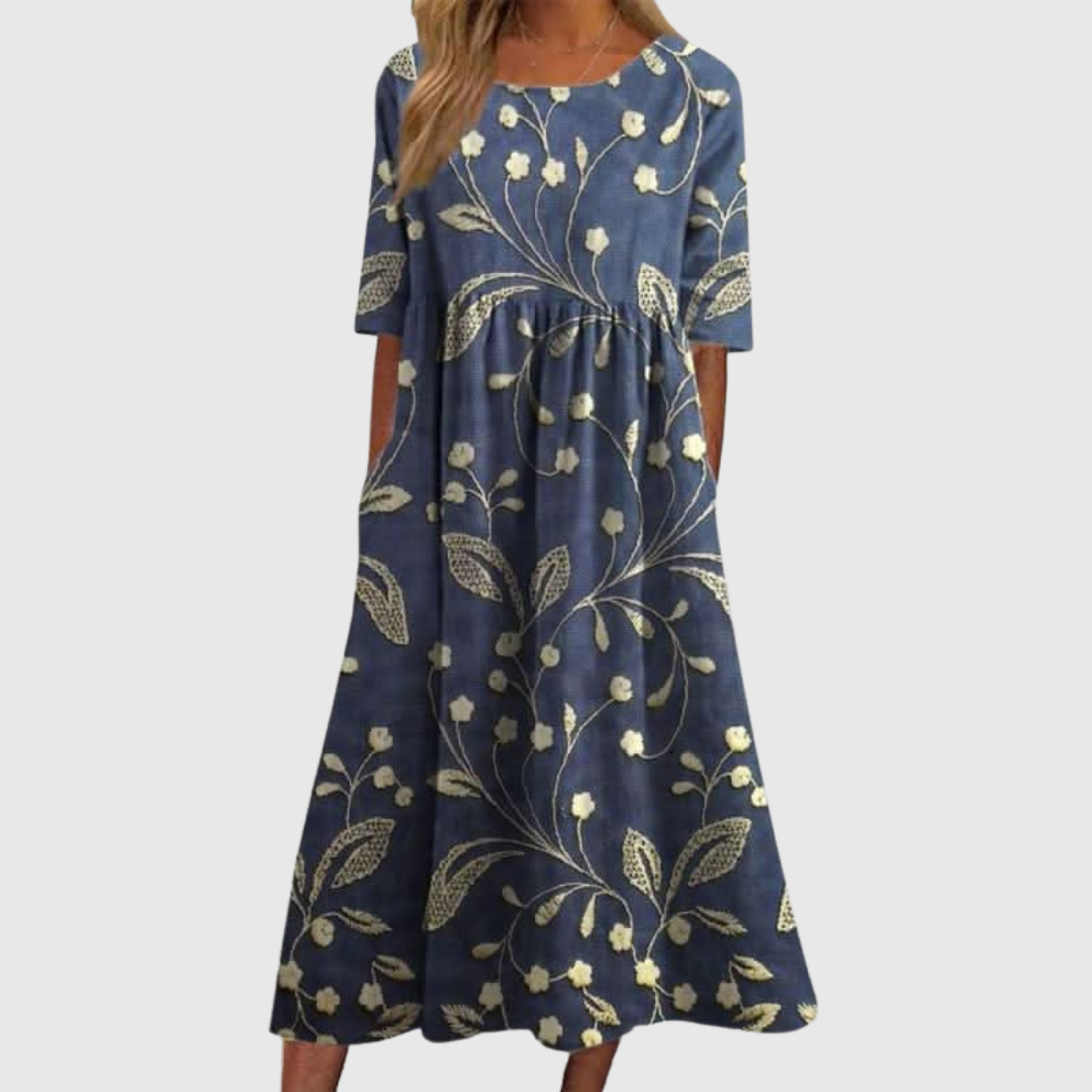CLARA | RELAXED MIDI DRESS