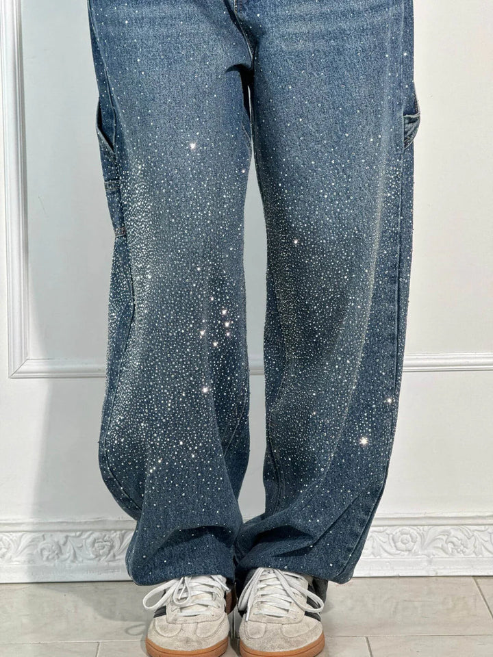 Katherine – Women’s Denim Balloon Trousers for Effortless Confidence