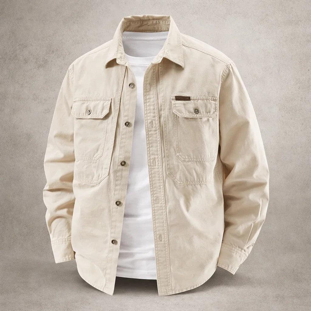 Jamie Classic Workwear Shirt Jacket