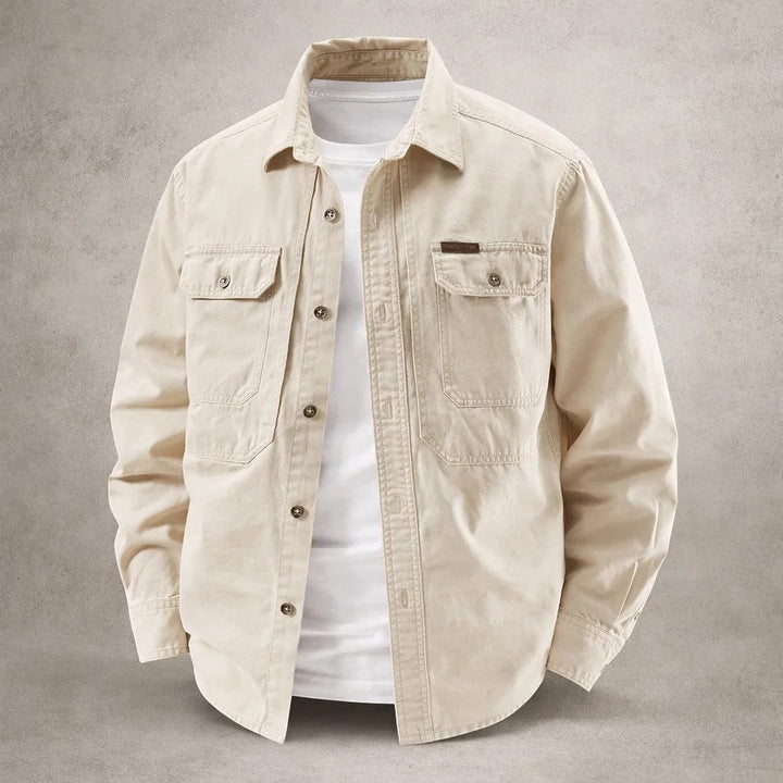 Amos - Heavyweight Cotton Overshirt