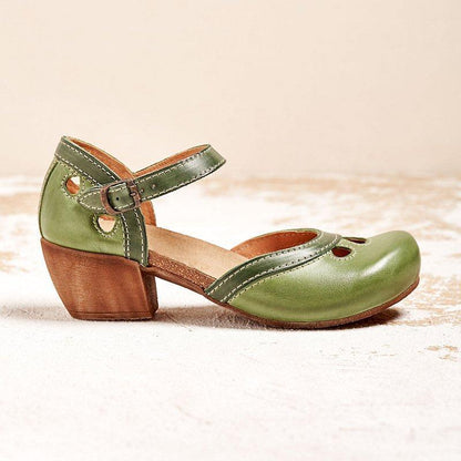 Aoife – Orthopedic Low-Heel Sandals