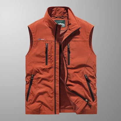 Byron - Breathable Multi-Pocket Utility Vest