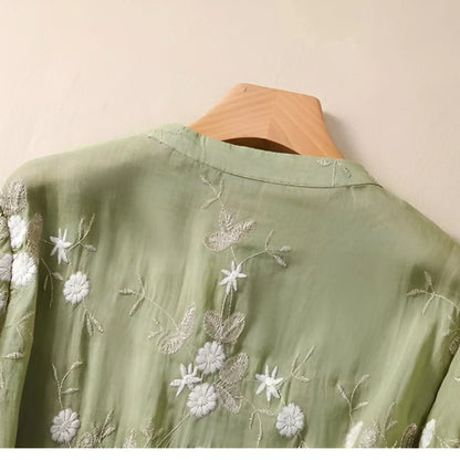 Louise™ | Lightweight Cotton Blouse