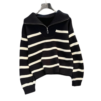 SUSAN™ – Casual Long Sleeve Collared Jumper