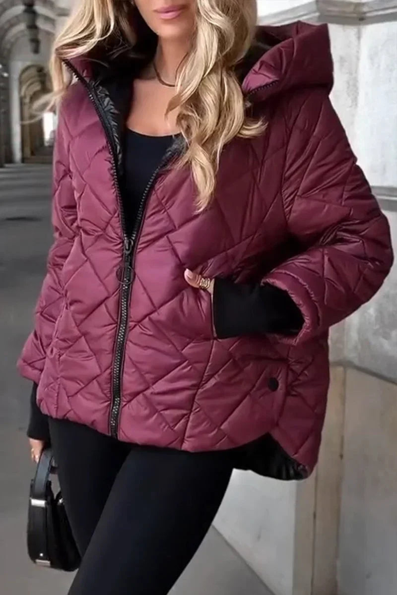 Violet – Casual Cotton Hooded Jacket
