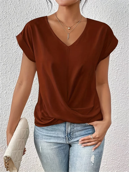 P&C Newcastle | Comfortable T-shirt with Elegant Neckline (TEMPORARILY 1+1 FREE!)