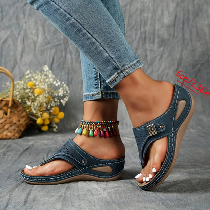 Elinor – Wedge Toe Sandals for Women