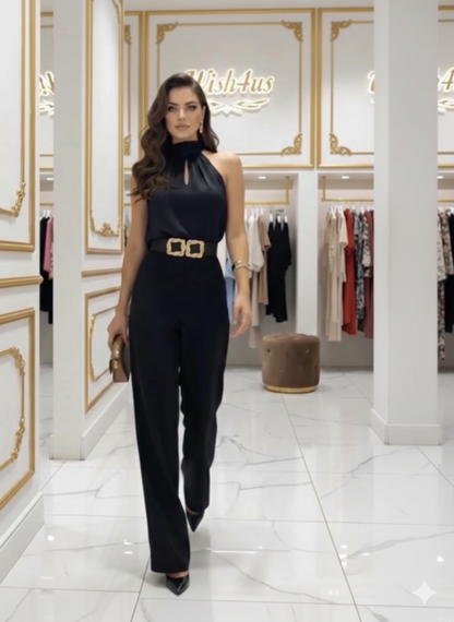 Yara – Palazzo Wide Leg Jumpsuit