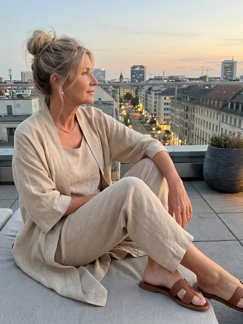 Runa - Lightweight Linen Co-Ord Set