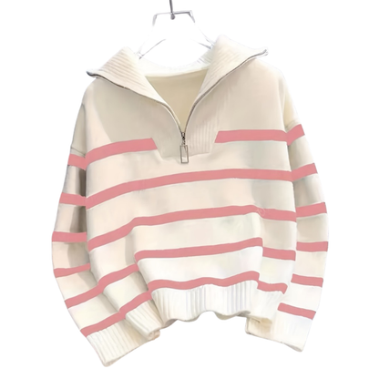 SUSAN™ – Casual Long Sleeve Collared Jumper