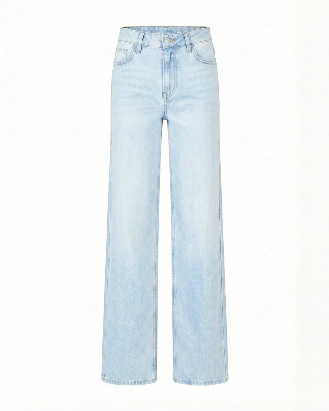 Linnea – Mid Rise BBL Wide Leg Jeans