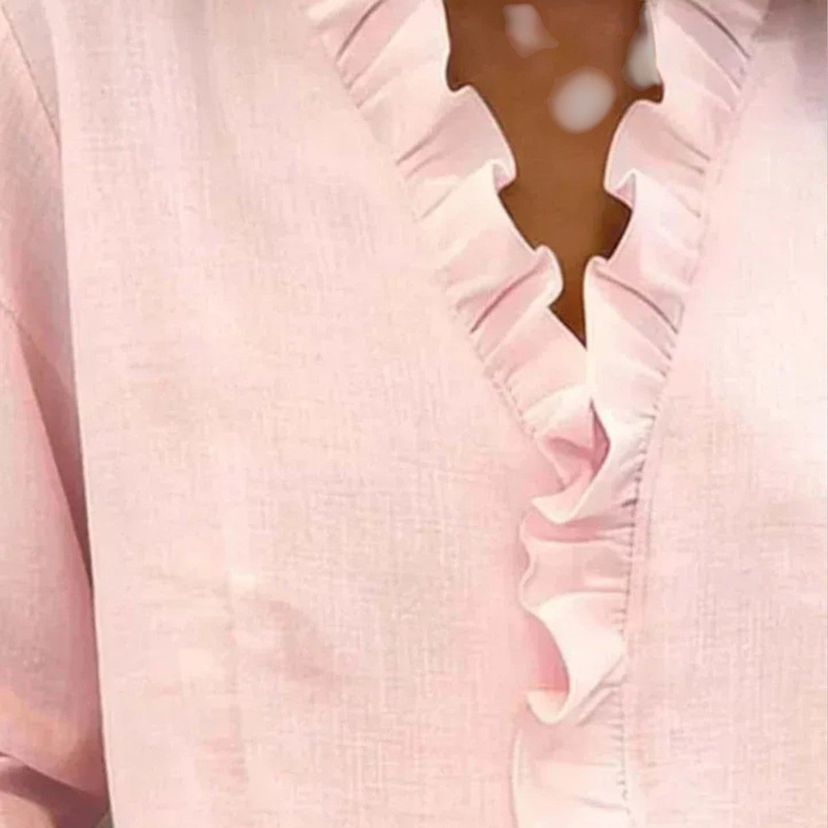 CRISTINE –  RUFFLED BLOUSE