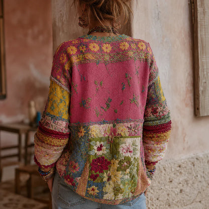 Davina – Boho Knit Jacket
