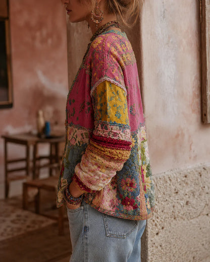 Davina – Boho Knit Jacket
