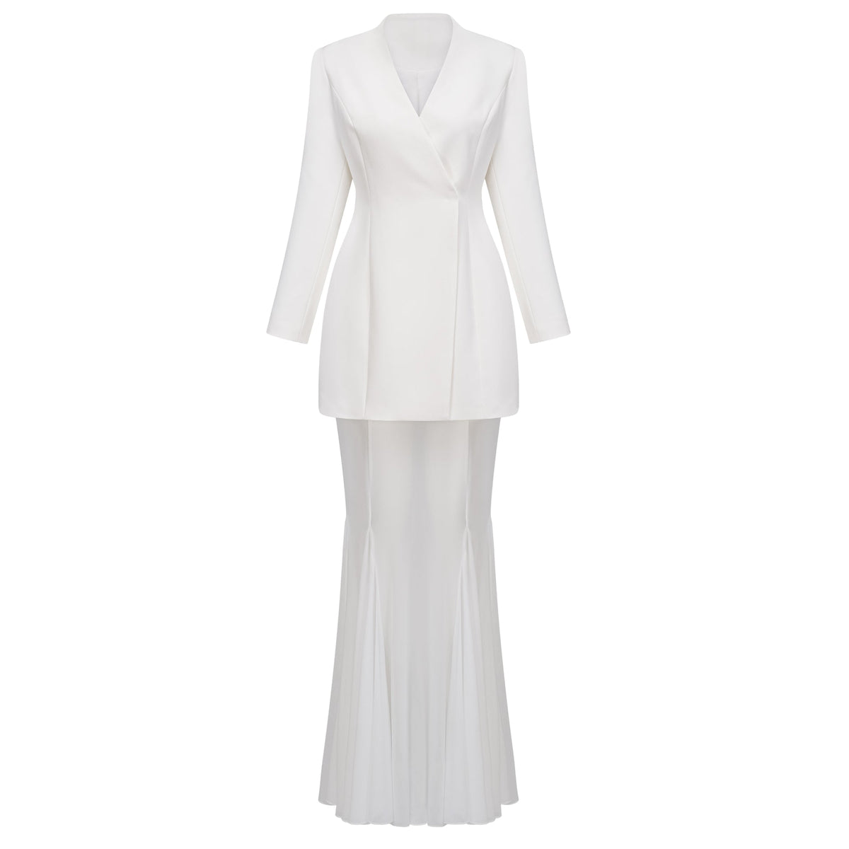Enora Barrel Design Jacket & Skirt Set