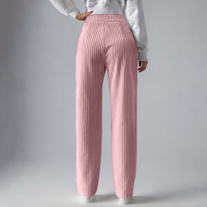 Everly - Rib-Knit Sweatpants