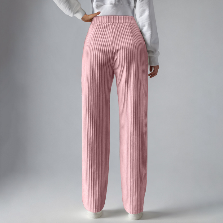 Everly - Rib-Knit Sweatpants