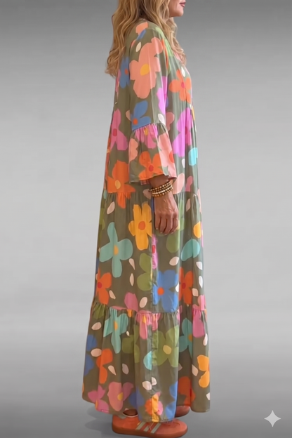 Floral Dream | Relaxed Fit Maxi Dress