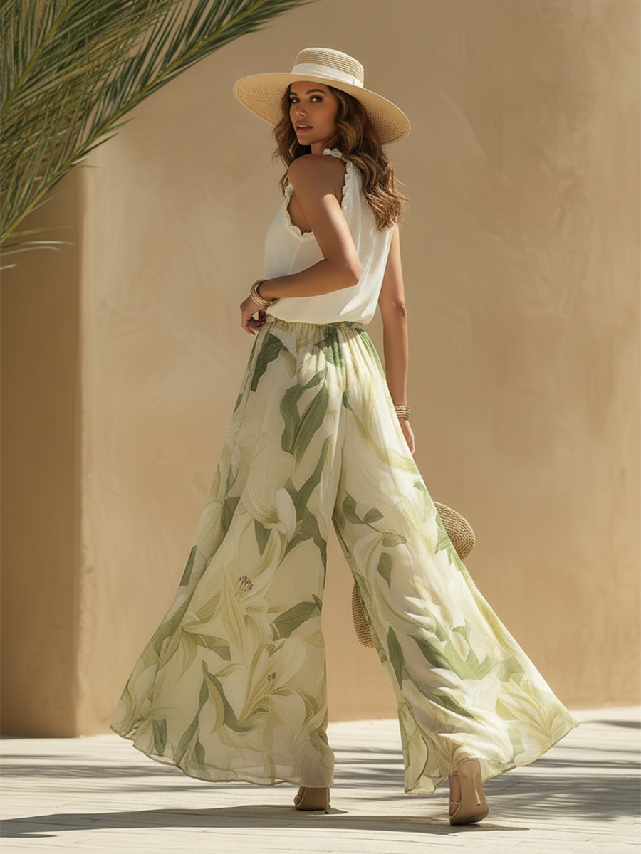 Tali – Elegant Floral Two-Piece Set