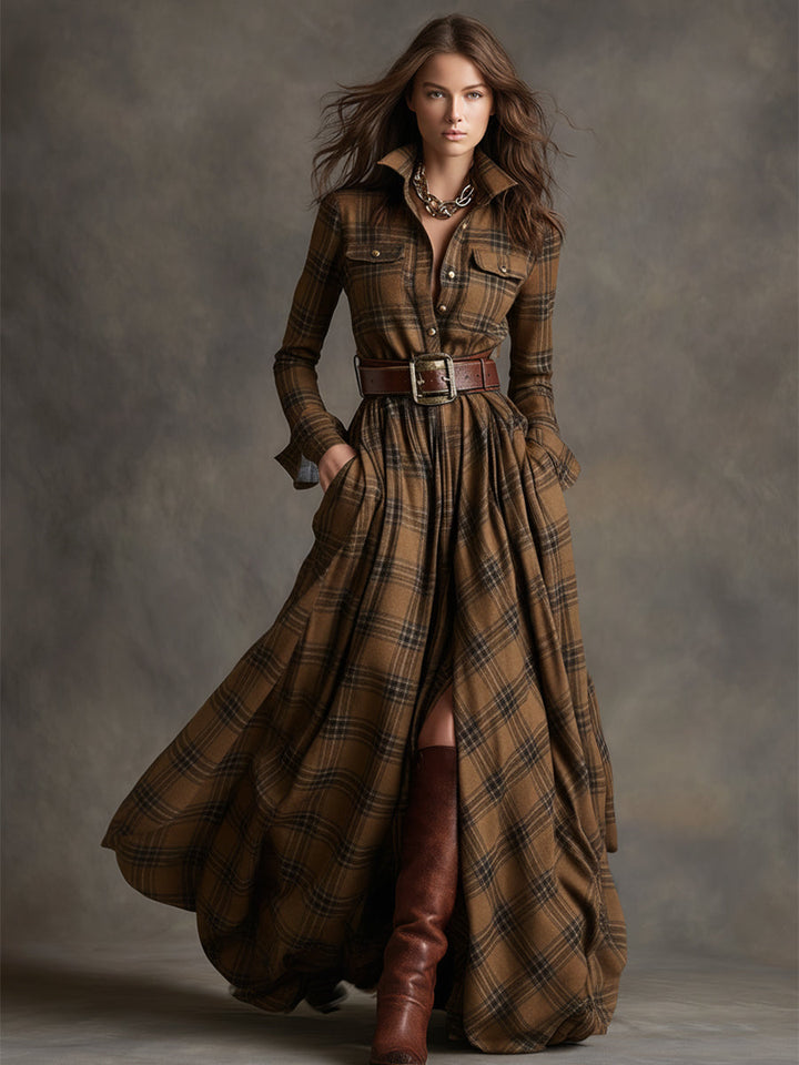 Louisa | Classic Refined Button-Up Dress