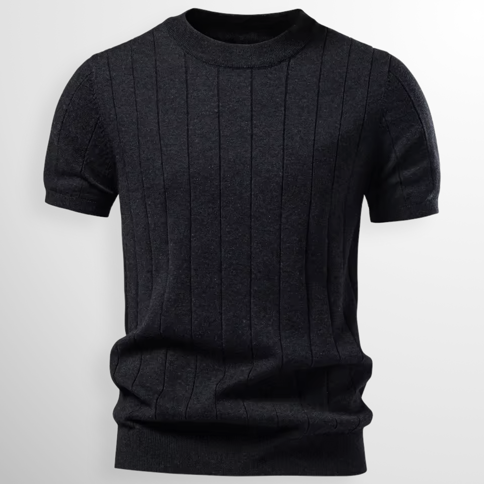 Luca | Luxe Ribbed T-Shirt