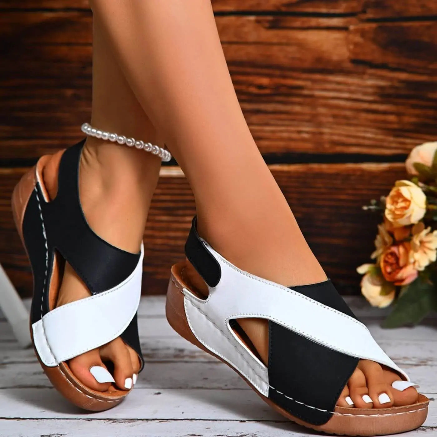 Juliana – Orthopedic Sandals with Open Toe