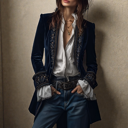 Matilda – Elegant Velvet Jacket