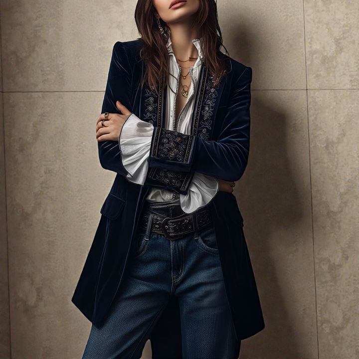 Matilda – Elegant Velvet Jacket