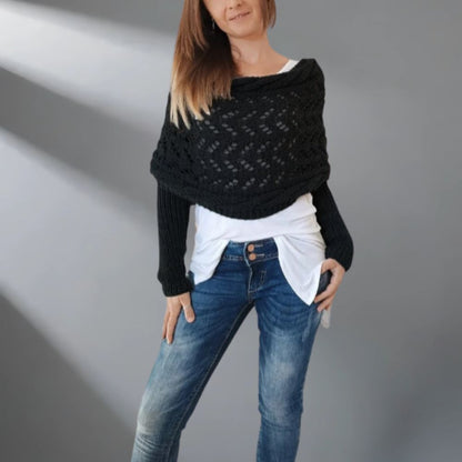 Alice – Lightweight stylish winter shawl