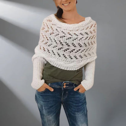 Alice – Lightweight stylish winter shawl
