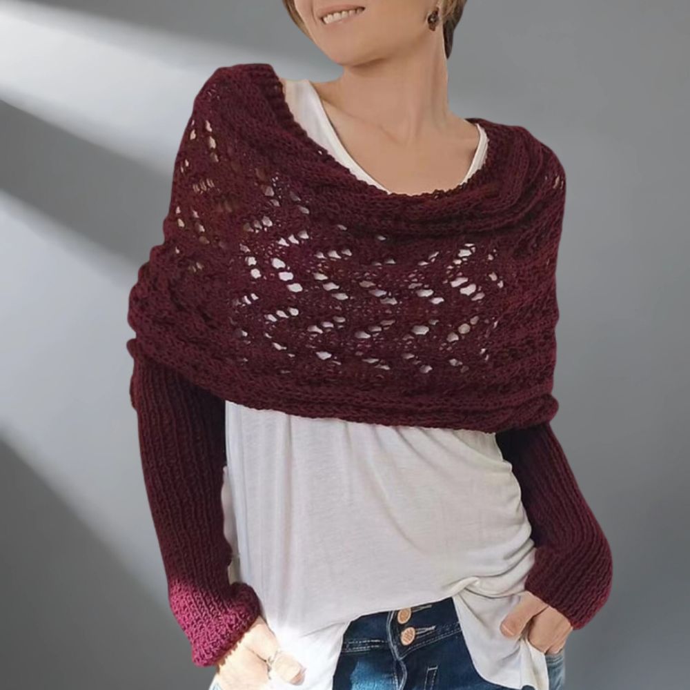 Alice – Lightweight stylish winter shawl