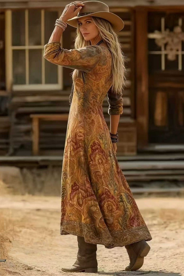 Bianca | Vintage Bohemian Dress
