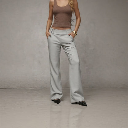 Eira - High-Waist Tailored Trousers