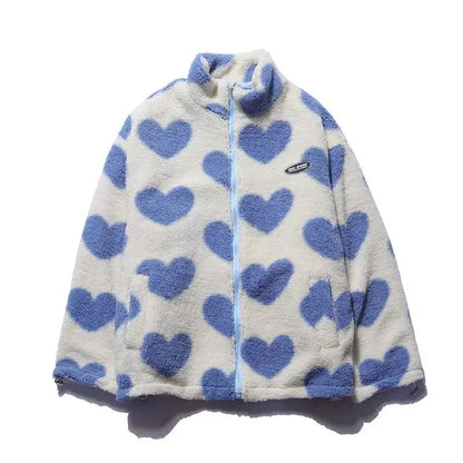 Catherine – Reversible Jacket with Hearts